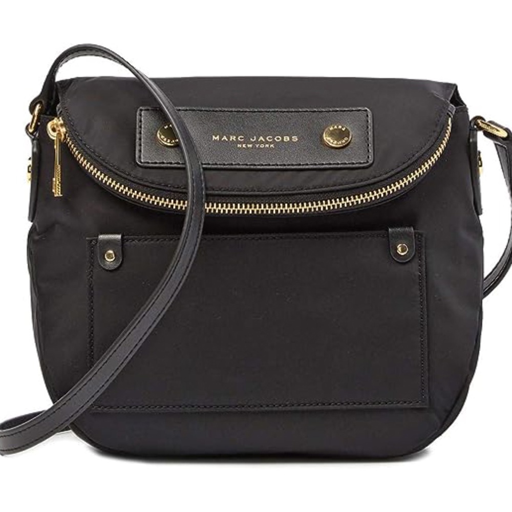 Marc Jacobs Preppy Nylon Mini Natasha Crossbody Bag - Black